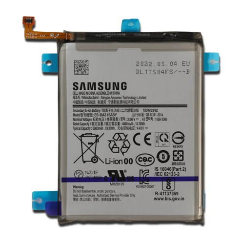 Genuine Samsung Galaxy A22 - SM-A225 - A31 - SM-A315 - A32 - SM-A325  - Battery Replacement - 5000 mAh - GH82-22762A - EB-BA315ABY