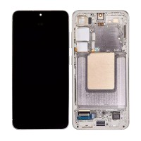 Genuine Samsung Galaxy S24 - SM-S921 - Screen Assembly With Frame & Battery - Amber Yellow - GH82-33289D