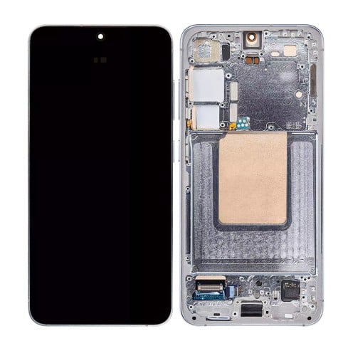 Genuine Samsung Galaxy S24 - SM-S921 - Screen Assembly With Frame & Battery - Sapphire Blue - GH82-33289F Genuine Samsung Galaxy S24 - SM-S921 - Screen Assembly With Frame & Battery - Sapphire Blue - GH82-33289F