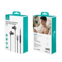 USAMS - EP-48 Series - Type-C Aluminium Alloy In-Ear Earphones - SJ758 - Grey USAMS - EP-48 Series - Type-C Aluminium Alloy In-Ear Earphones - SJ758 - Grey