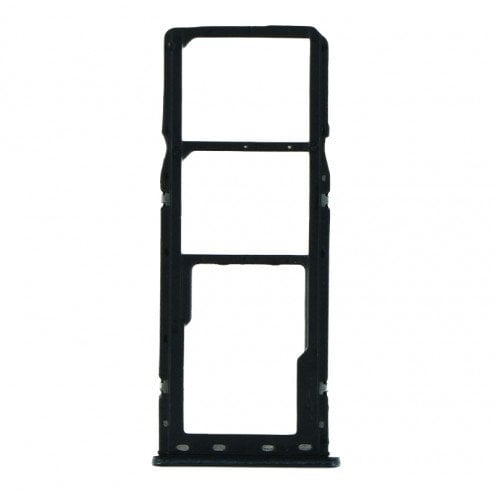 For Samsung Galaxy A50 - SM-A505 - Dual SIM Card Tray - Black - GH98-43922A