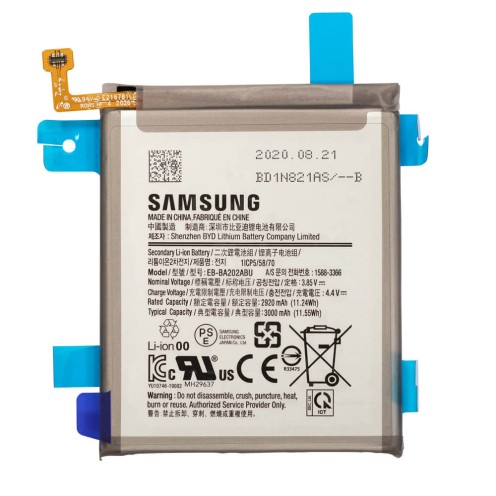 Genuine Samsung Galaxy A20e - SM-A202 - Battery Replacement - 3000mAh - EB-BA202ABU - GH82-20188A