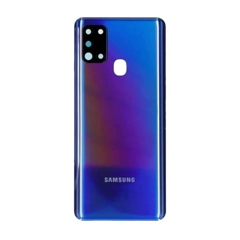 Genuine Samsung Galaxy A21S - SM-A217 - Back Cover With Camera Lens - Blue - GH82-22793C - Reclaimed