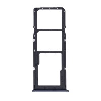 Genuine Samsung Galaxy A21s - SM-A217 - SIM Card Tray - Black - GH98-45392A - Reclaimed
