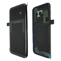 Genuine Samsung Galaxy A3 - SM-A320 - 2017 - Back Cover - Samsung Service Pack - Black - GH82-13636A