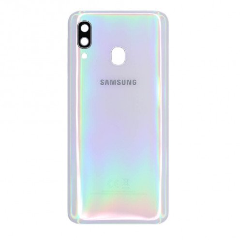 Genuine Samsung Galaxy A40 - SM-A405 - Back Cover - White - GH82-19406B