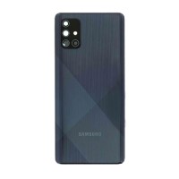 Genuine Samsung Galaxy A71 - SM-A715 - Back Cover With Camera Lens - Black - GH82-22112A - Reclaimed