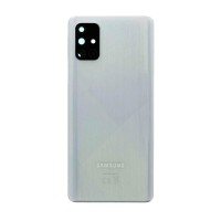 Genuine Samsung Galaxy A71 - SM-A715 - Back Cover With Camera Lens - Silver - GH82-22112B - Reclaimed