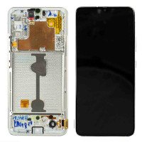 Genuine Samsung Galaxy A90 5G - SM-A908 - LCD Screen Assembly - White - GH82-21092B