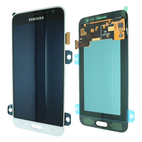 Genuine Samsung Galaxy J3 - SM-J320 - 2016 - LCD Screen Samsung Service Pack - White - GH97-18414A