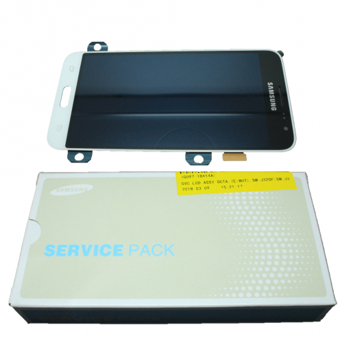 Genuine Samsung Galaxy J3 - SM-J320 - 2016 - LCD Screen Samsung Service Pack - White - GH97-18414A