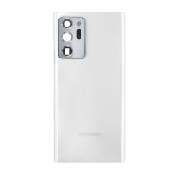 Genuine Samsung Galaxy Note 20 Ultra - SM-N985 - Note 20 Ultra 5G - SM-N986 - Back Cover With Camera Lens - White - GH82-23281C - Reclaimed