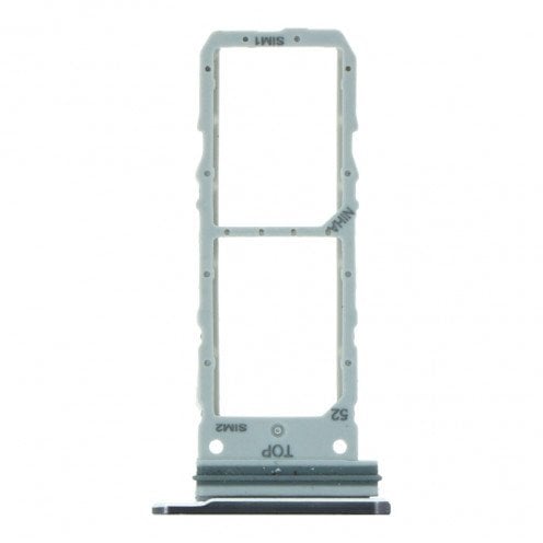 For Samsung Galaxy Note 20 - Note 20 5G - SIM Card Tray - Dual SIM Version - Black