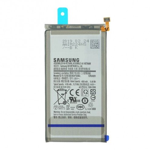 Genuine Samsung Galaxy S10 Plus - SM-G975 - 4100mAh Battery - GH82-18827A - EB-BG975ABU Genuine Samsung Galaxy S10 Plus - SM-G975 - 4100mAh Battery - GH82-18827A - EB-BG975ABU