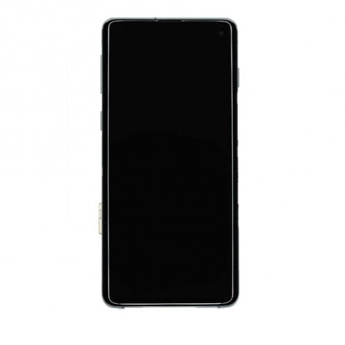 Genuine Samsung Galaxy S10 - SM-G973 - Screen Assembly Assembly - Prism Green - GH82-18850E