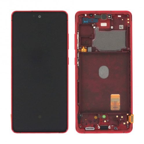 Genuine Samsung Galaxy S20 FE - SM-G780 - Screen Assembly - Cloud Red - GH82-31329E