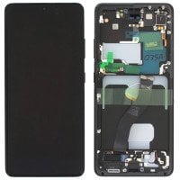 Genuine Samsung Galaxy S21 Ultra 5G - SM-G998 - Screen Assembly With Frame - Phantom Black - GH82-26035A / GH82-26036A Genuine Samsung Galaxy S21 Ultra 5G - SM-G998 - Screen Assembly With Frame - Phantom Black - GH82-26035A / GH82-26036A