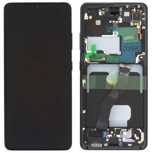 Genuine Samsung Galaxy S21 Ultra 5G - SM-G998 - Screen Assembly With Frame - Phantom Black - GH82-26035A / GH82-26036A Genuine Samsung Galaxy S21 Ultra 5G - SM-G998 - Screen Assembly With Frame - Phantom Black - GH82-26035A / GH82-26036A