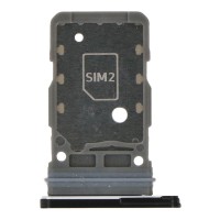Genuine Samsung Galaxy S21 Ultra 5G - SM-G998 - SIM Card Tray - Dual SIM Version - Black - GH98-46258A - Reclaimed