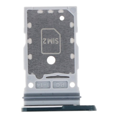 For Samsung Galaxy S22 Ultra - SM-S908 - SIM Tray - Dual - Green