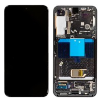 Genuine Samsung Galaxy S22 - SM-S901 - Screen Assembly With Frame - Phantom Black - GH82-27521A