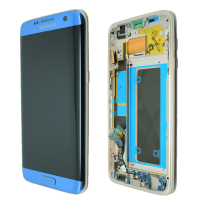Genuine Samsung Galaxy S7 Edge - SM-G935 - Screen Assembly - Samsung Service Pack - Blue - GH97-18533G