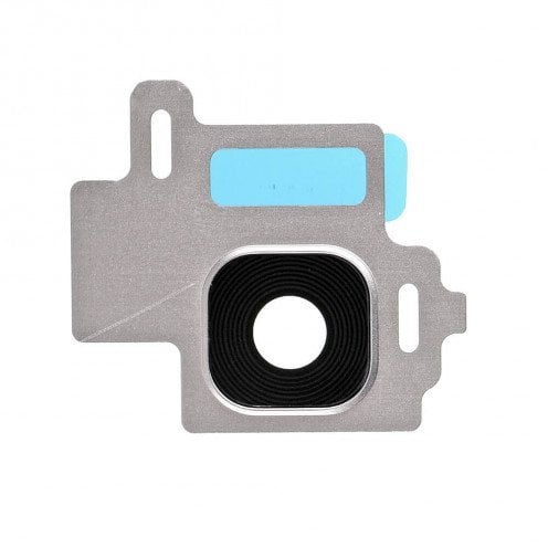For Samsung Galaxy S8 - SM-G950 - Rear Camera Holder with Lens - Silver For Samsung Galaxy S8 - SM-G950 - Rear Camera Holder with Lens - Silver