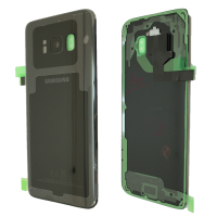 Genuine Samsung Galaxy S8 - SM-G950 - Back Cover - Samsung Service Pack - Black - GH82-13962A