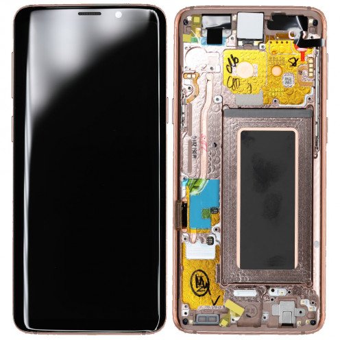 Genuine Samsung Galaxy S9 - SM-G960F - LCD Screen & Digitizer Assembly - Samsung Service Pack - Sunrise Gold - GH97-21696E
