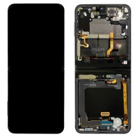 Genuine Samsung Galaxy Z Flip 3 5G - SM-F711 - Screen Assembly - Samsung Service Pack - Black - GH82-27243A