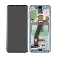 Genuine Samsung Galaxy S20 Plus - SM-G985 - AMOLED Screen Assembly - Blue - GH82-31442D