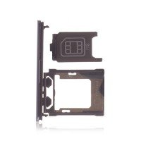 For Sony Xperia XZ1 - SIM & SD Card Tray - Dual Version - Blue - 1309-6699