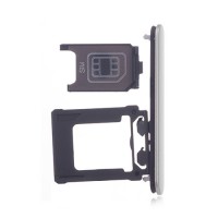 For Sony Xperia XZ1 Compact - SIM Card Tray - SIngle - Silver- 1310-0293