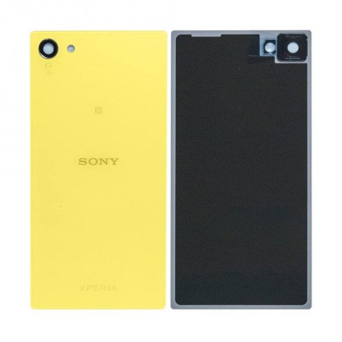 Genuine Sony Xperia Z5 Compact - Back Cover - Yellow - 1295-4898
