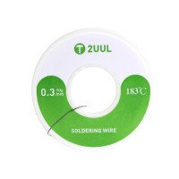 2UUL Soldering Wire - 183 Degrees - 100m x 0.3mm - 50g