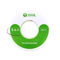 2UUL Soldering Wire - 183 Degrees - 100m x 0.6mm - 50g