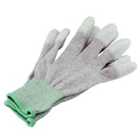 Antistatic Carbon Fiber Gloves /PU Coated Gloves - Large