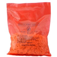 Anti-Static Rubber Finger Cots - 100 Pieces