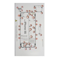 DottorPod iScrews screw holder and diagram - iPhone 5S