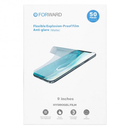 FORWARD Zero - Anti-Glare Flexible Explosion-Proof Hydrogel Film - Small - Ready to Cut - 50 Pack