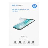 FORWARD Zero - Clear Flexible Explosion-Proof Hydrogel Film - Small - Ready to Cut - 50 Pack