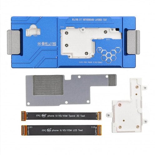 Mijing C17 Main Board Function Testing Fixture for iPhone X - XS - XS Max Mijing C17 Main Board Function Testing Fixture for iPhone X - XS - XS Max