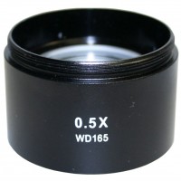 Parco Scientific - AX15-2 0.5X WD165 Auxiliary Objective Barlow lens For QZE/QZF/QFN Microscopes