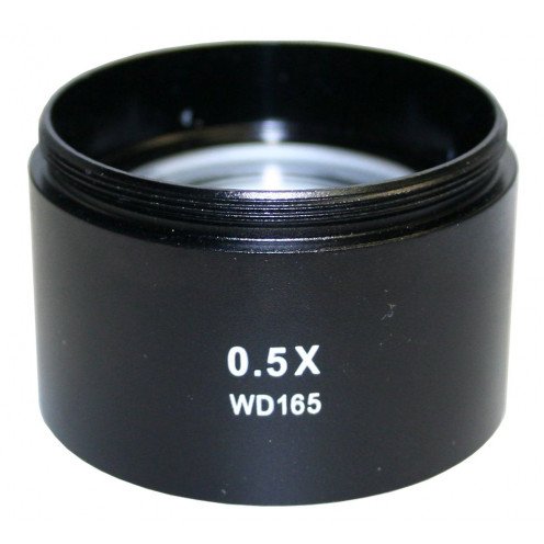 Parco Scientific - AX15-2 0.5X WD165 Auxiliary Objective Barlow lens For QZE/QZF/QFN Microscopes Parco Scientific - AX15-2 0.5X WD165 Auxiliary Objective Barlow lens For QZE/QZF/QFN Microscopes
