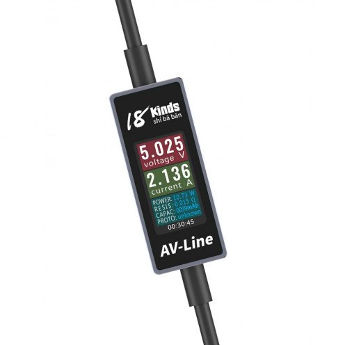 AV-Line Type C to USB Intelligent Detection Charging Cable