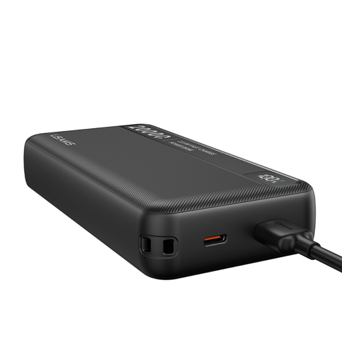 USAMS - CD Series - 22.5W Fast Charging Power Bank - 20000mAh - CD265 - Black USAMS - CD Series - 22.5W Fast Charging Power Bank - 20000mAh - CD265 - Black