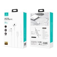 USAMS - EP-41 Type-C In-Ear Earphones 1.2m - SJ452 - White - Analogue Only USAMS - EP-41 Type-C In-Ear Earphones 1.2m - SJ452 - White - Analogue Only