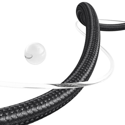 USAMS - SY Series - Type-C to Type-C - 240W Aluminium Alloy Charging & Data Cable 1.2m - SJ727 - Grey