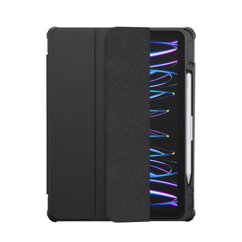 USAMS - Winron Series - Smart Cover for iPad 10 / iPad 11 (2025) - 10.9-inch - Auto Sleep Wake - US-BH841 - Black USAMS - Winron Series - Smart Cover for iPad 10 / iPad 11 (2025) - 10.9-inch - Auto Sleep Wake - US-BH841 - Black