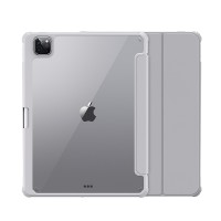 USAMS - Winron Series - Smart Cover for iPad Pro 12.9-inch - 2021 / 2022 - Auto Sleep Wake - US-BH840 - Grey
